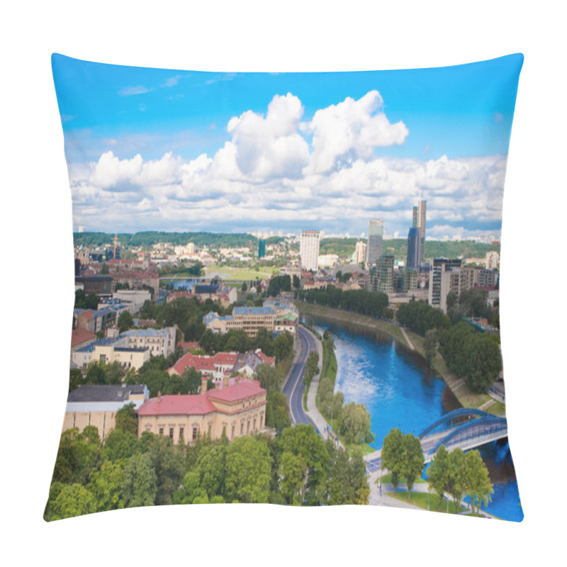 Personality  Vilnius Panorama Pillow Covers