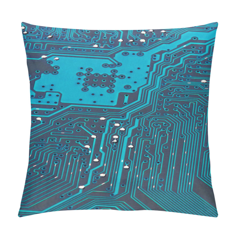 Personality  Computer Circuit Board, Close-up Pillow Covers