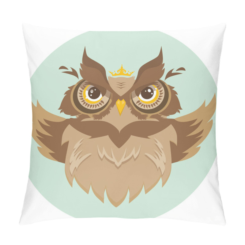 Personality  Decorative Vector Owl Pillow Covers