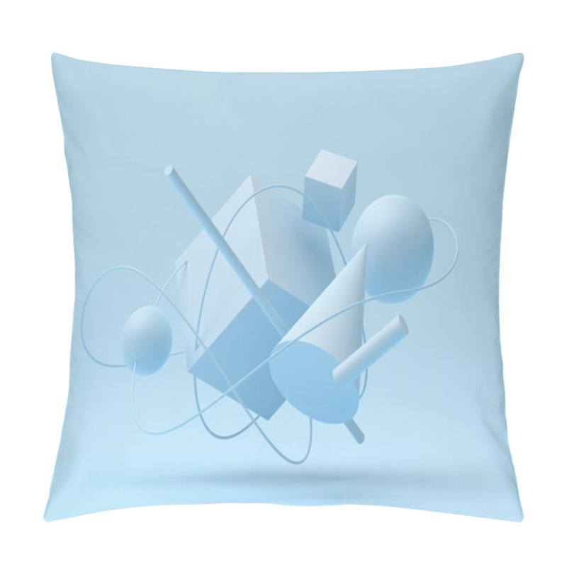 Personality  Abstract 3D Render Pillow Covers