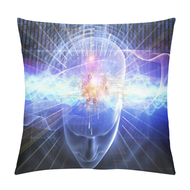 Personality  Numbers Of The Mind Pillow Covers