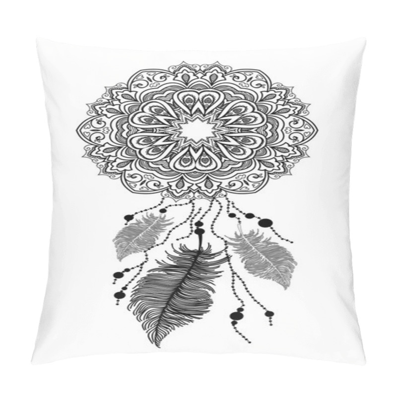 Personality  Mandala Dream Catcher Pillow Covers