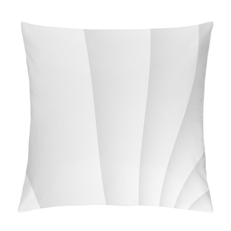 Personality  Plain White Abstract Fractal Background Pillow Covers