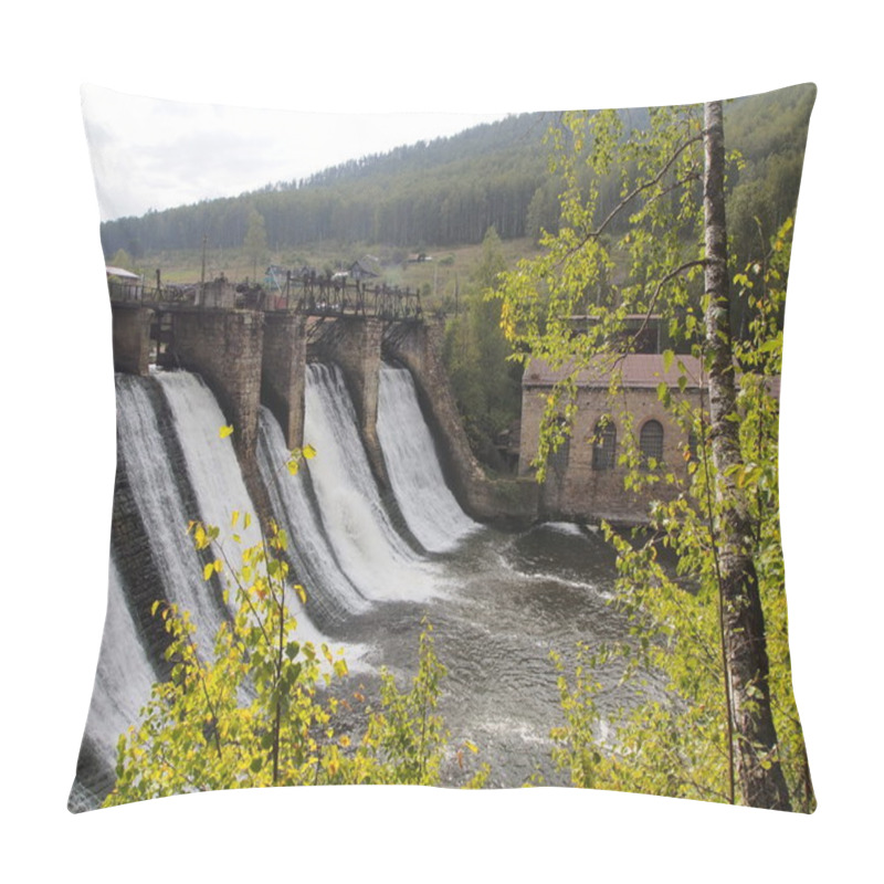 Personality  Old Hydroelectric Power Station In Russia Pillow Covers