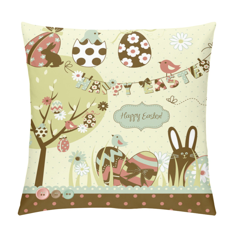 Personality  Easter Extravaganza Pillow Covers