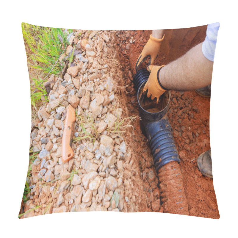 Personality  Storm Sewer Pipes Underground Need To Be Replaced Because They Are Damaged Incapable Of Collecting Rainwater. Pillow Covers