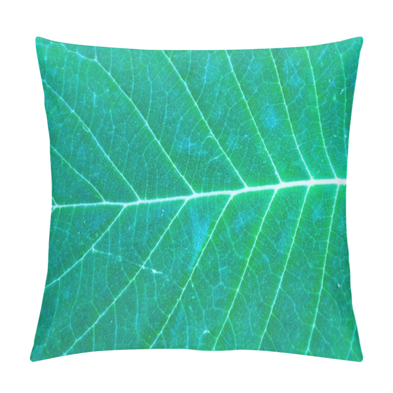 Personality  Green Leaf Texture Pillow Covers