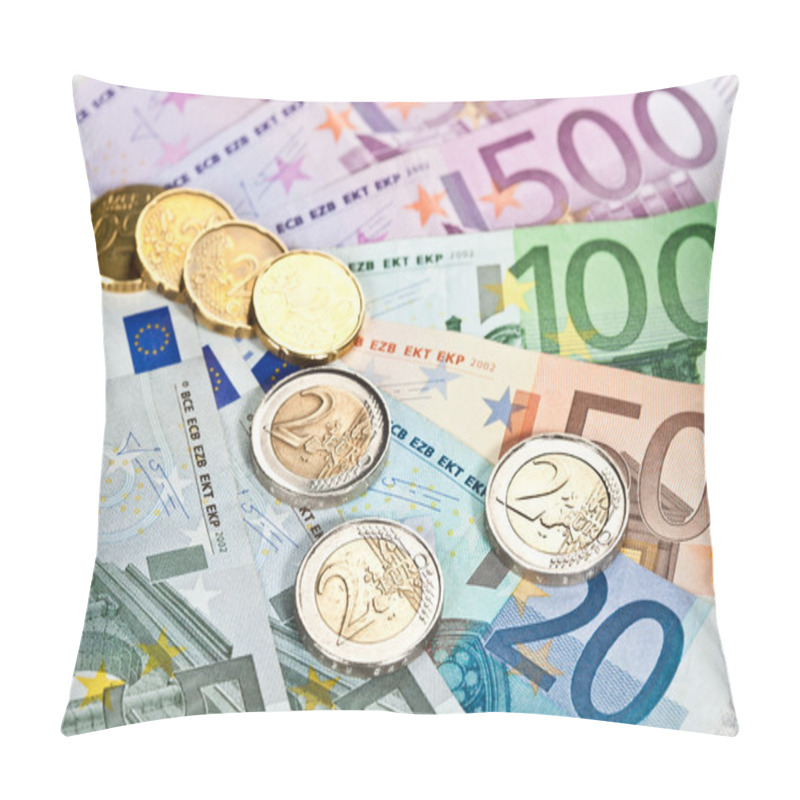 Personality  Euro Money Pillow Covers