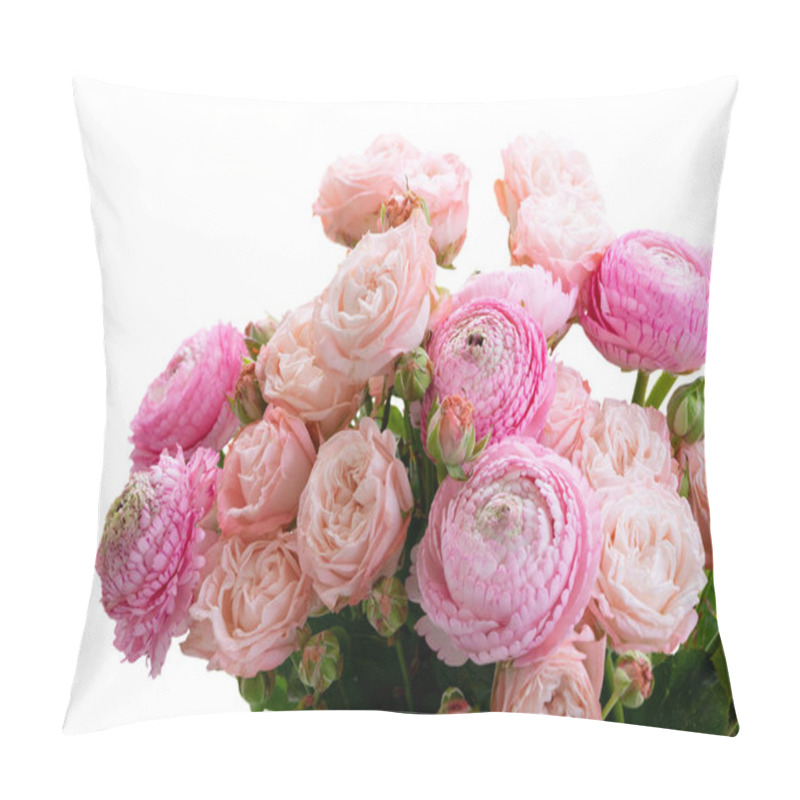 Personality  Fresh Rose Flowers Pillow Covers