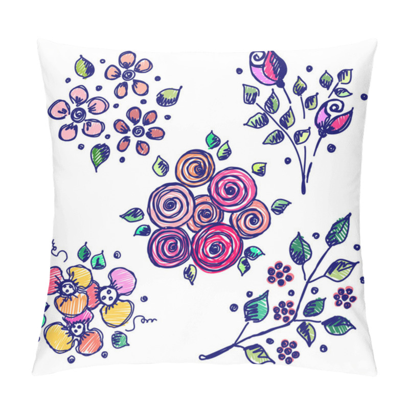 Personality  Vector Graphic Illustration Pillow Covers