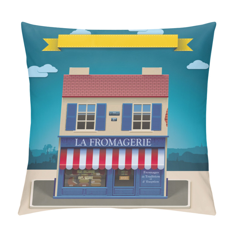 Personality  Vector Cheese Shop XXL Icon Pillow Covers