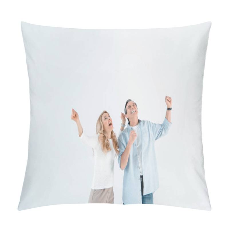 Personality  Stylish Mature Couple Pillow Covers