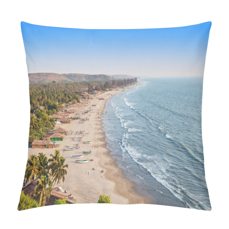 Personality  Arambol Beach, Goa Pillow Covers