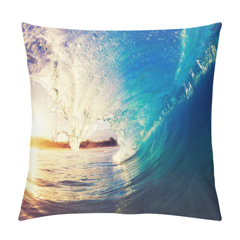 Personality  Sunrise Wave Pillow Covers