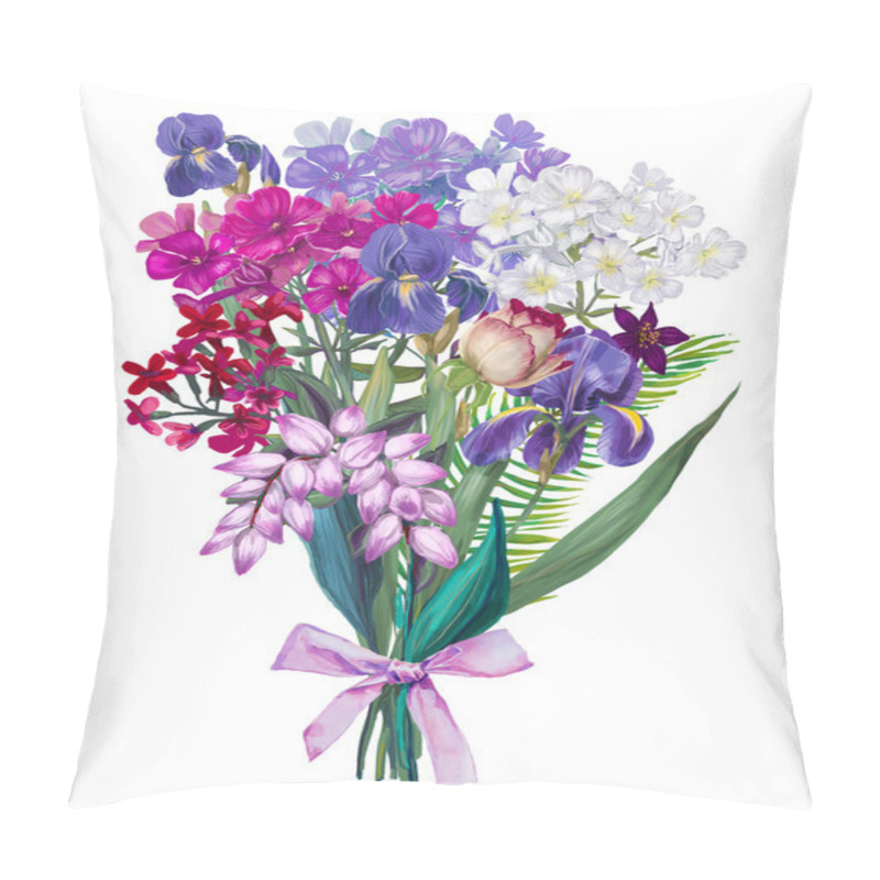 Personality  Seamless Exotic Floral Fashion Pattern Pillow Covers