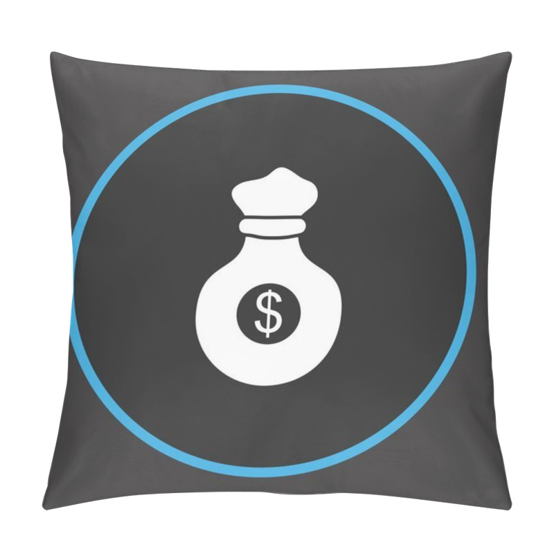 Personality  Money Icon For Your Project Pillow Covers