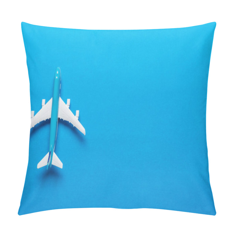 Personality  Miniature Airplane Travel Theme Pillow Covers