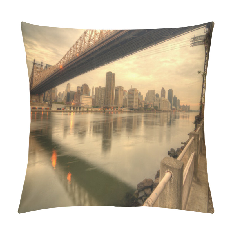 Personality  Queensboro Bridge Pillow Covers