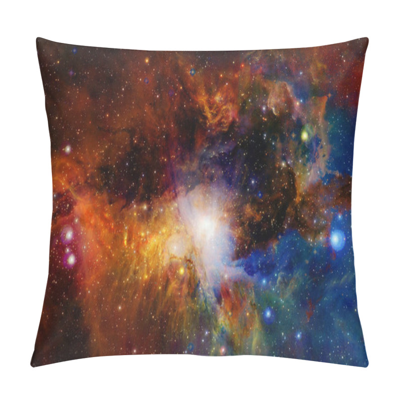 Personality  Deep Space Art. Starfield Stardust, Nebula And Galaxy. Elements Of This Image Furnished By NASA. Pillow Covers