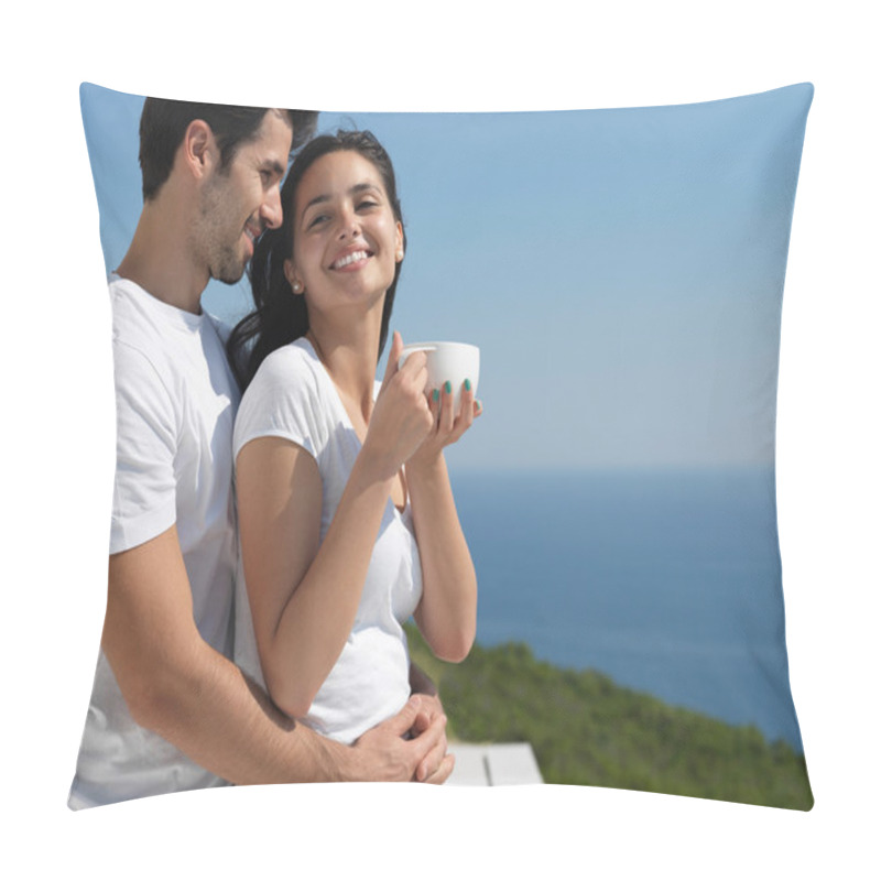 Personality  Happy Young Romantic Couple Pillow Covers