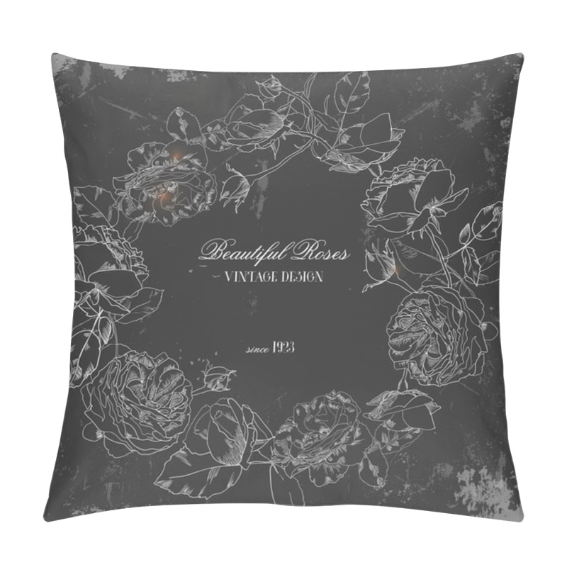 Personality  Beautiful Roses Pillow Covers