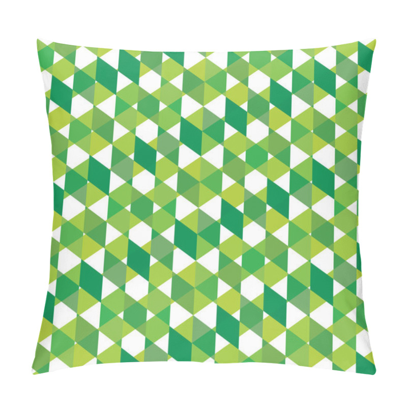 Personality  Abstract Square Design Pattern Background Vector Pillow Covers