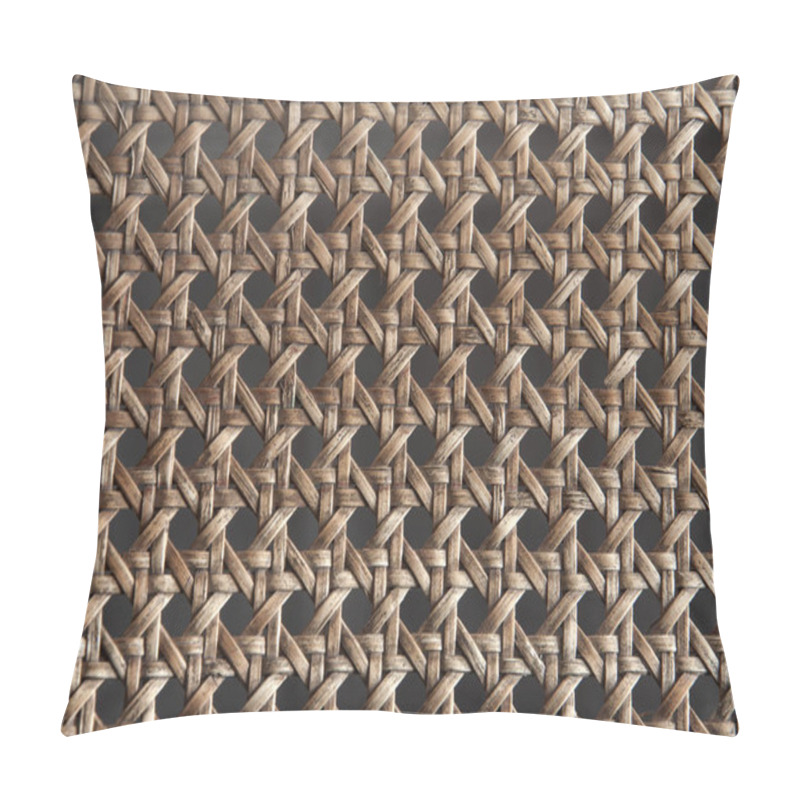 Personality  Brown Basket Weave Pattern Pillow Covers