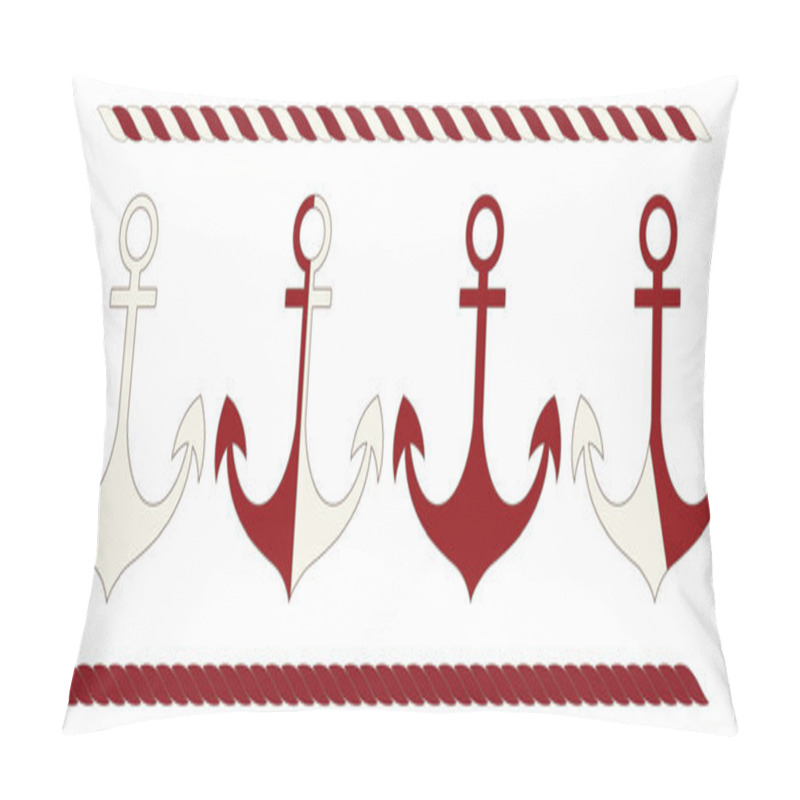 Personality  Set Of Anchors Pillow Covers