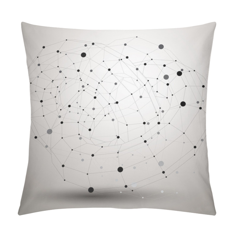 Personality  3D Mesh Abstract Construction Pillow Covers