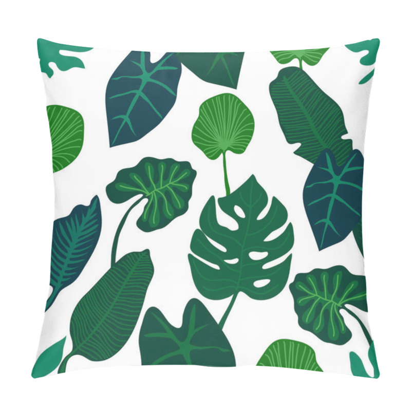 Personality  Green Jungle Print. Pillow Covers