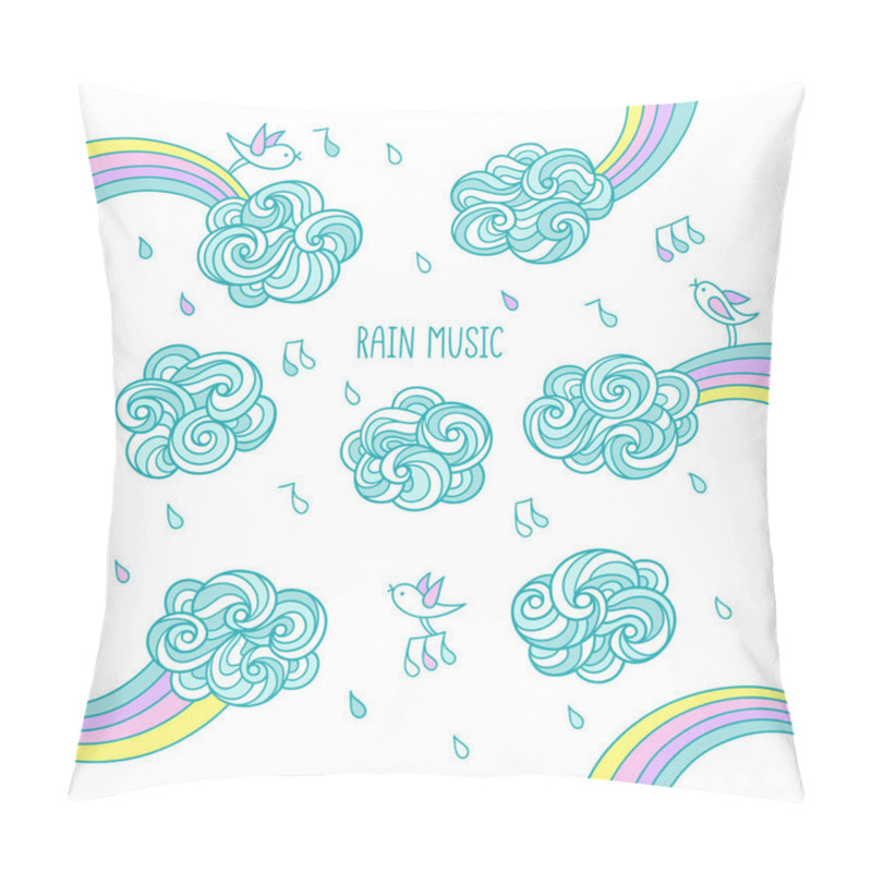 Personality  Sweet Little Birds Are Singing Pillow Covers