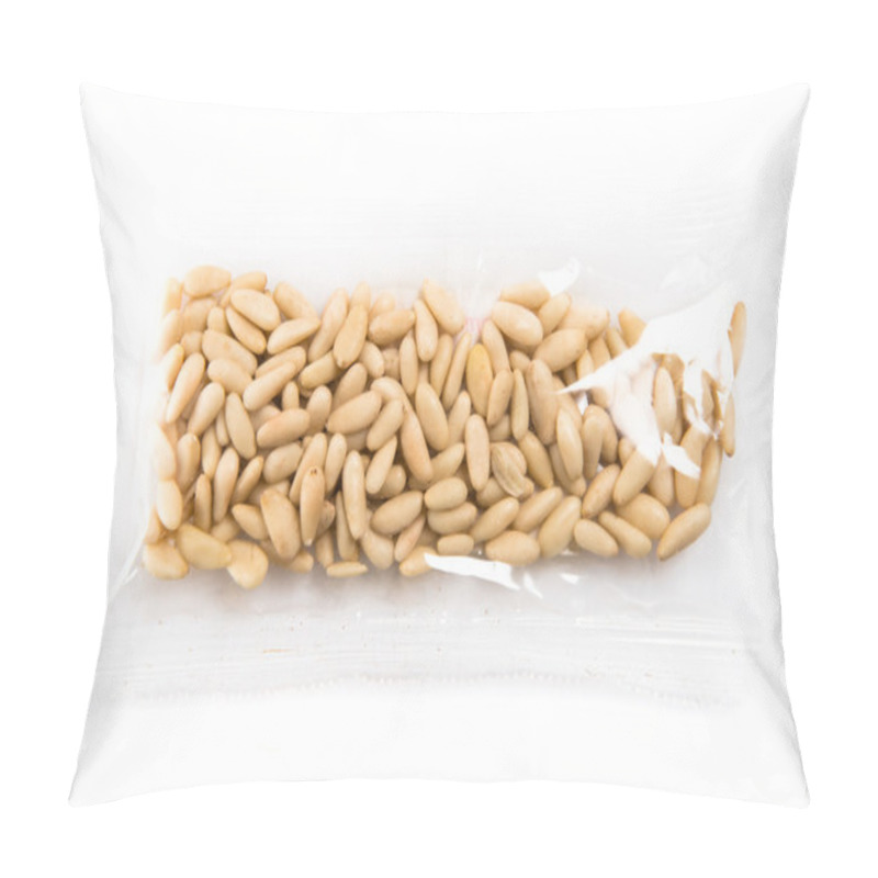 Personality  Dried Fruits Over White Background Pillow Covers