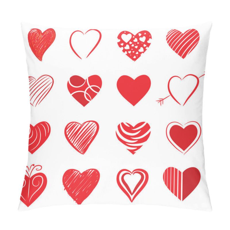 Personality  Heart Shapes Pillow Covers