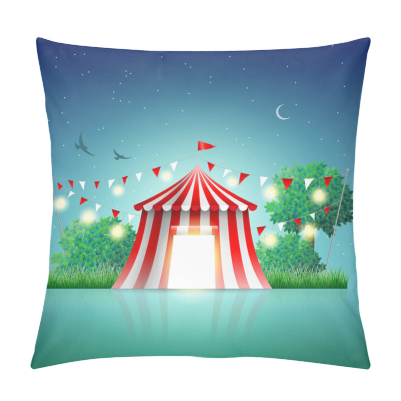 Personality  Circus Tent Pillow Covers