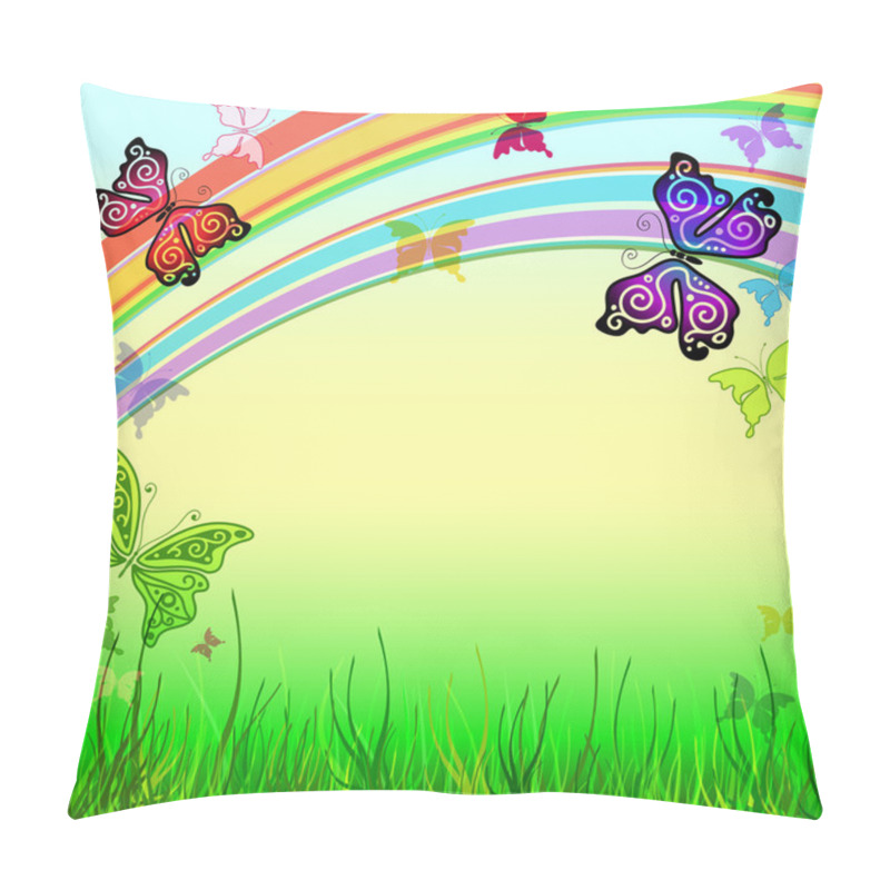 Personality  Spring Vivid Background Pillow Covers