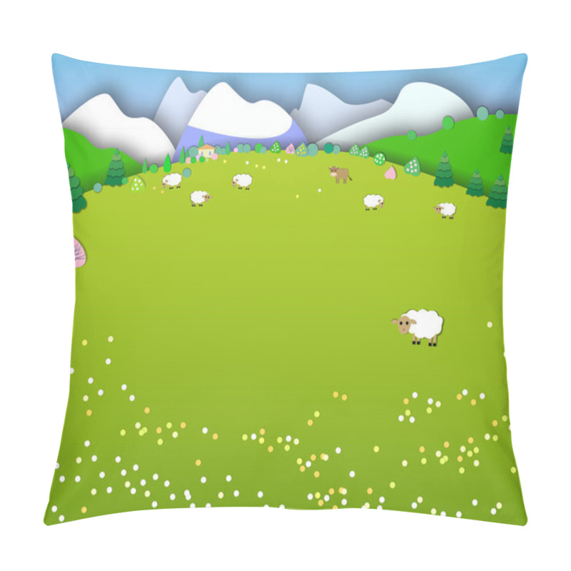 Personality  Spring Is Coming.The Beginning Of Spring.Concept Change Of Seaso Pillow Covers