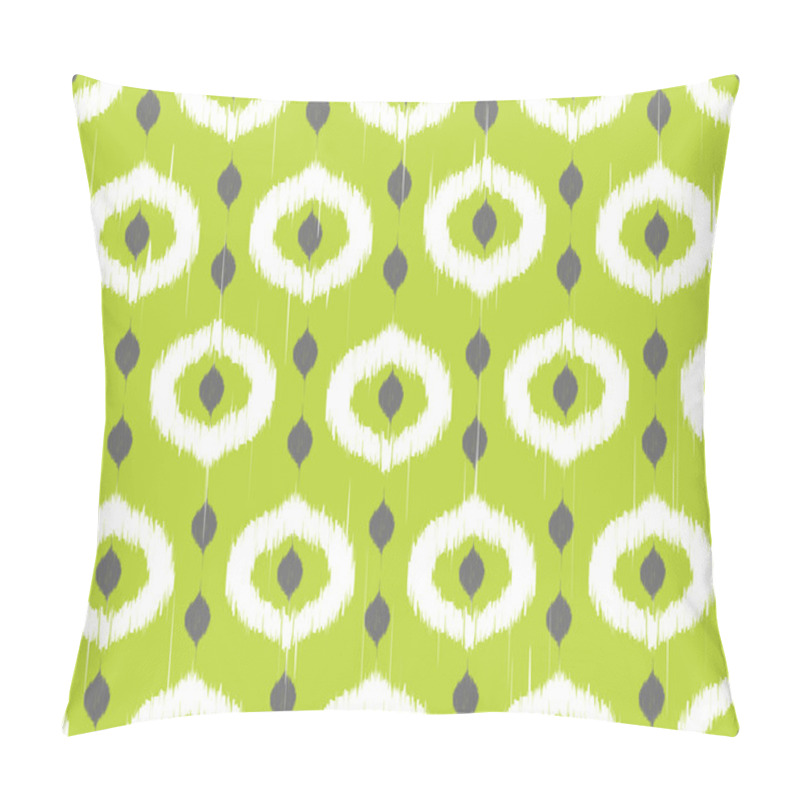 Personality  Vector Seamless Ikat Pattern Pillow Covers