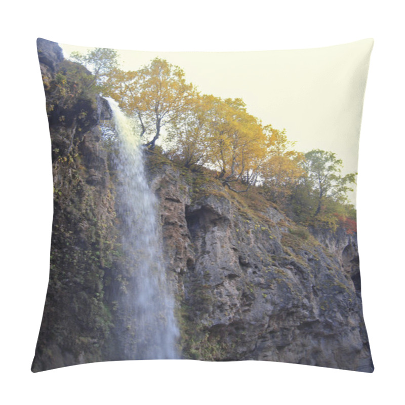 Personality  Honey Waterfalls. North Caucasus Travels. The Autumn Pillow Covers