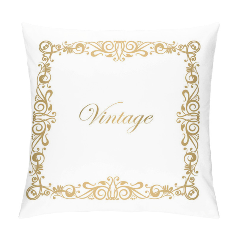 Personality  Calligraphy Frame Pillow Covers