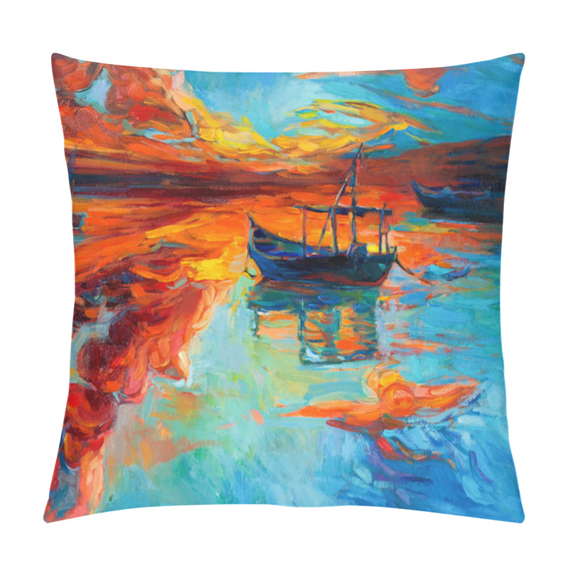 Personality  Boats Pillow Covers