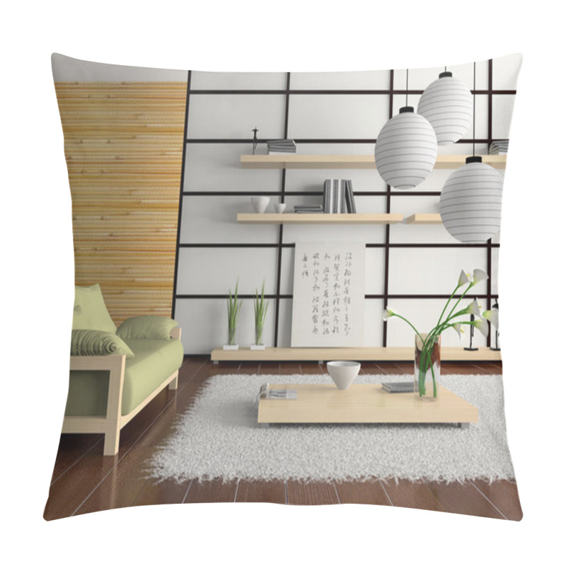 Personality  Home Interior In Japanese Style Pillow Covers