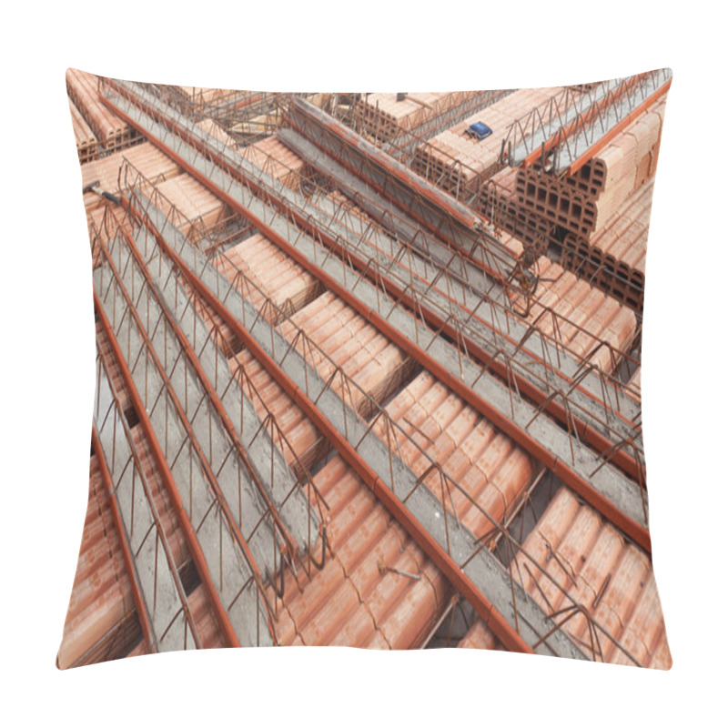 Personality  Construction Site - Building Ceramic Blocks Ceiling Pillow Covers