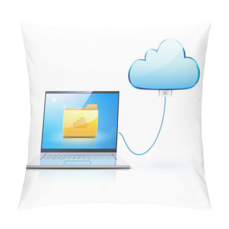 Personality  Cloud Computing Concept Pillow Covers