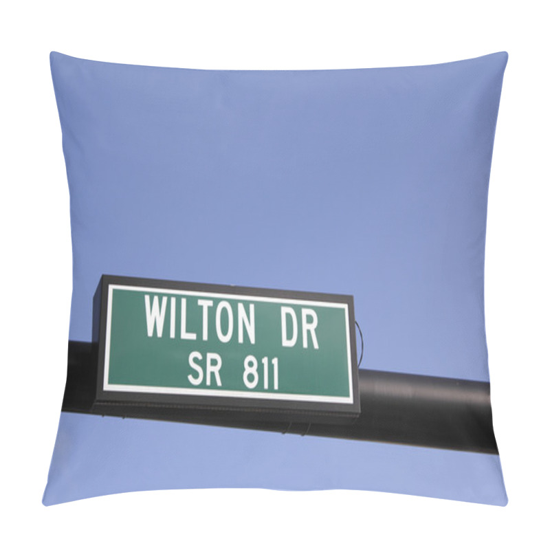 Personality  Wilton Drive Street Sign Pillow Covers