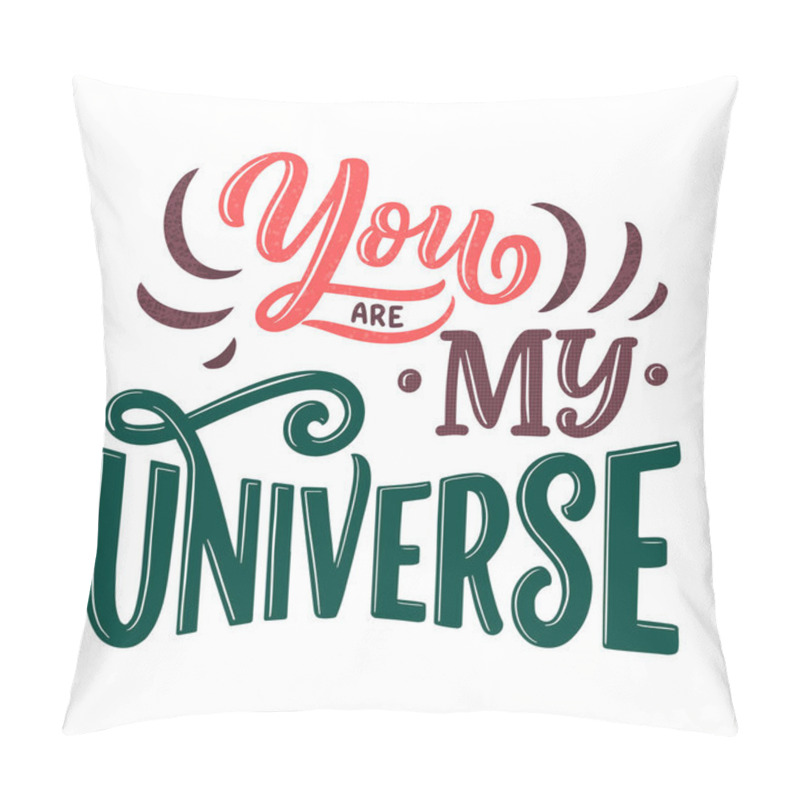 Personality  Sketch Lettering Quote About Space For Textile Design And Print . Modern Trendy Kids Concept. Doodle Illustration. Hand Drawn Card. Vector Typography Poster. Pillow Covers