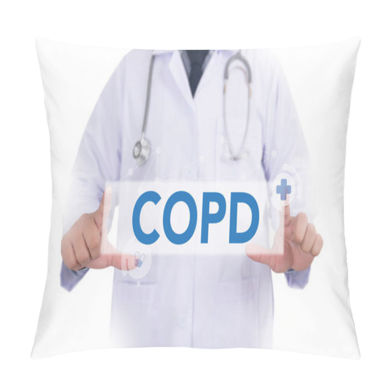 Personality  COPD     Chronic Obstructive Pulmonary Disease Pillow Covers