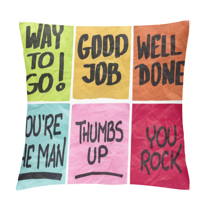 Personality  Good Job And Well Done Pillow Covers