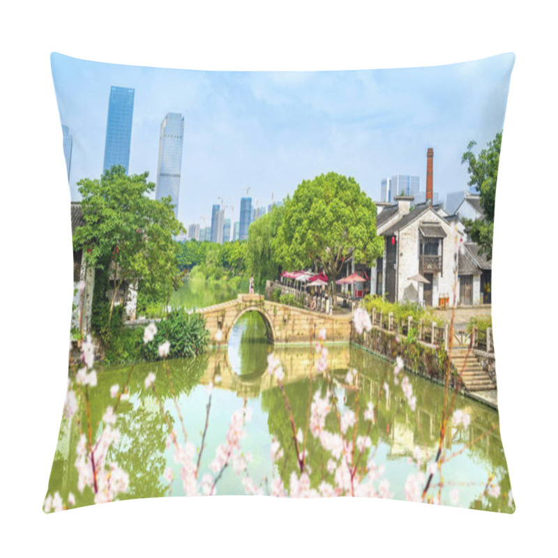 Personality  Wuxi, A Famous Water Town In China Pillow Covers