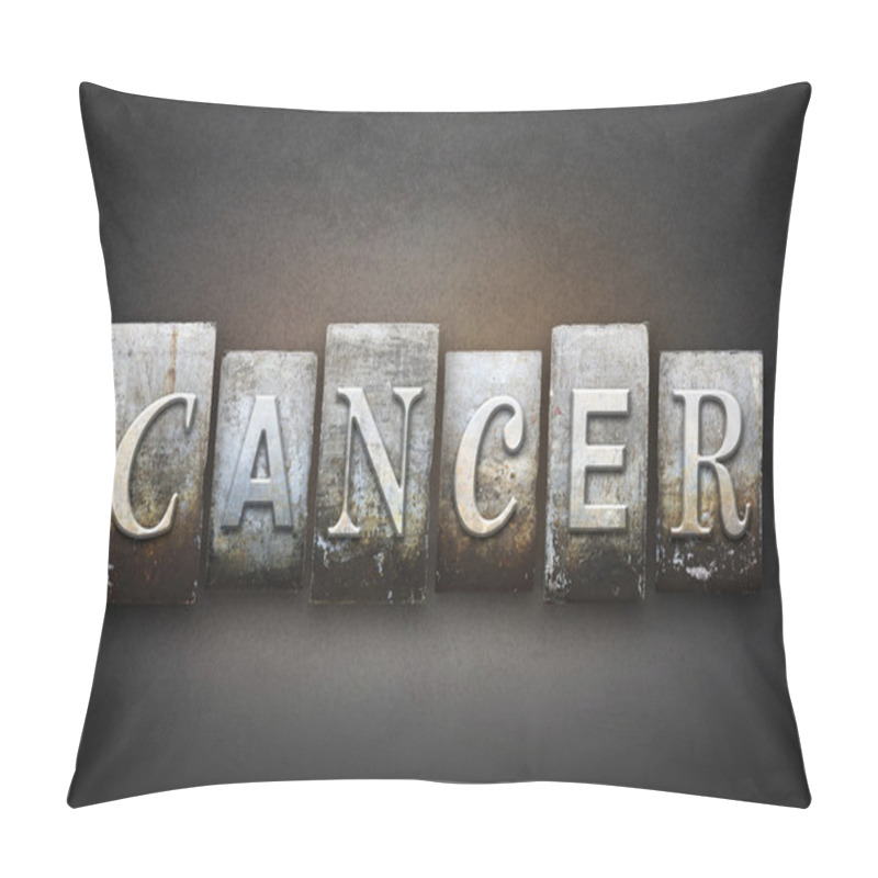 Personality  Cancer Letterpress Pillow Covers