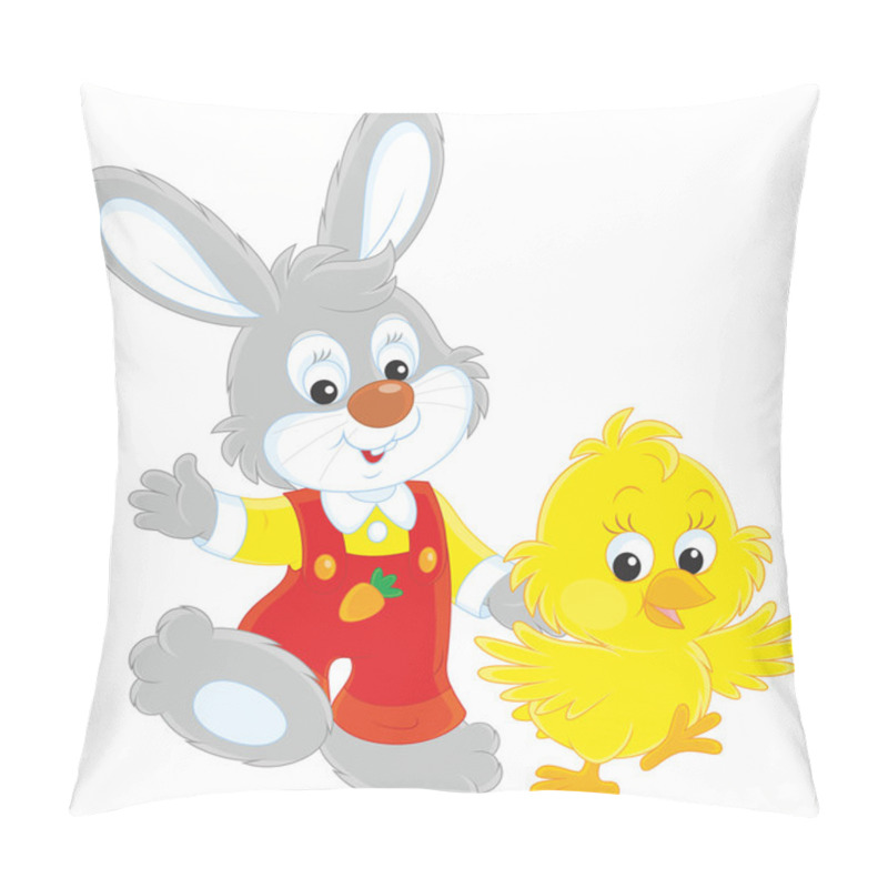 Personality  Bunny And Chick Pillow Covers